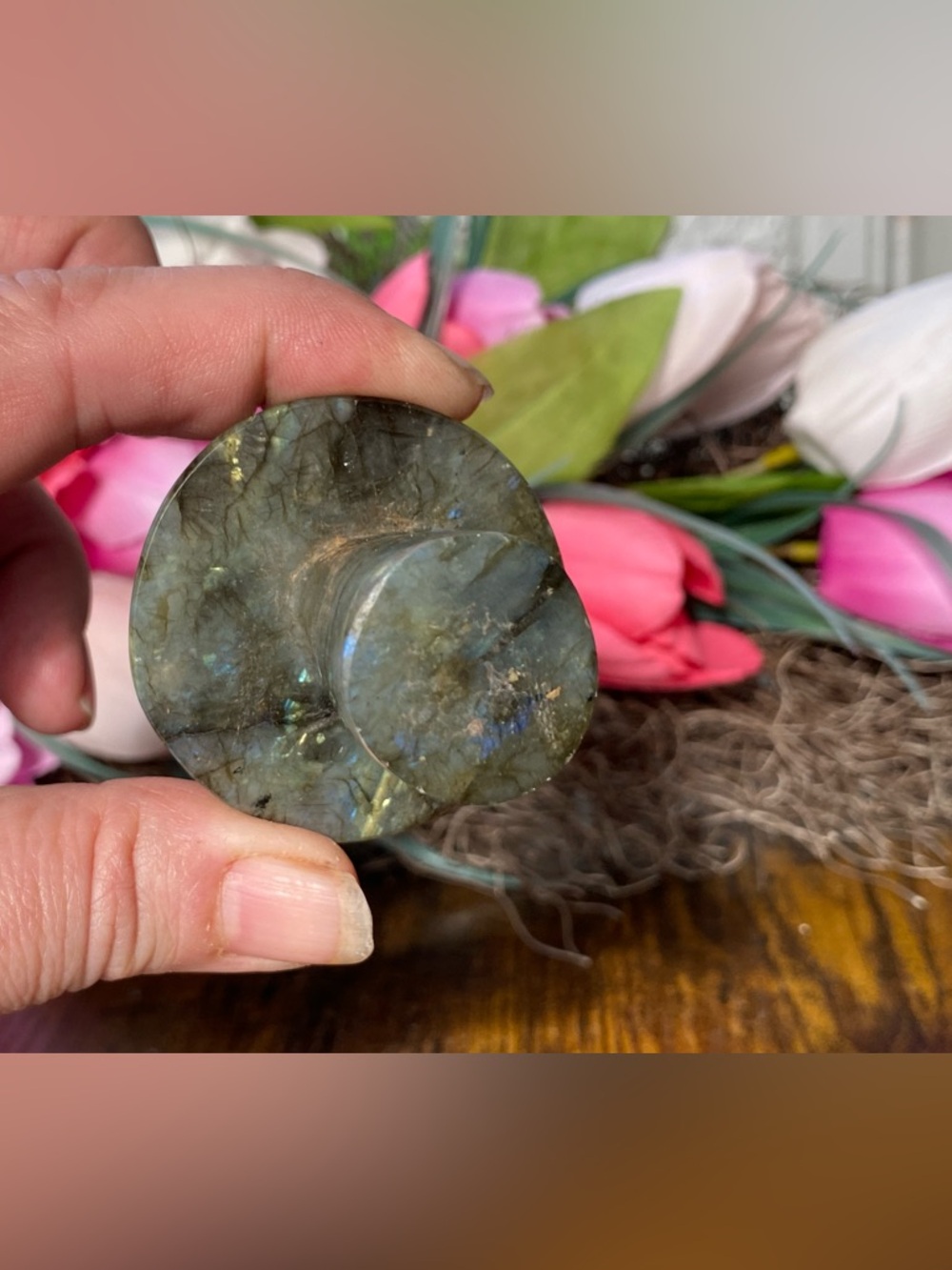Labradorite Mushroom - Picture 14 of 16
